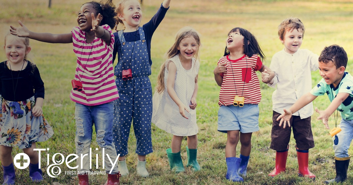 Practical and online paediatric fist aid training for childcare and