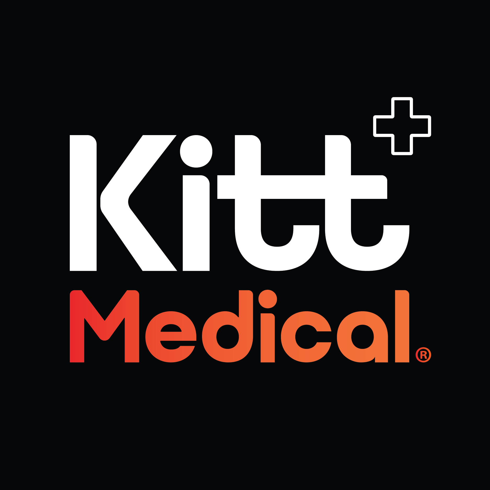 Kitt Medical Logo (White On Black) (002) (1)